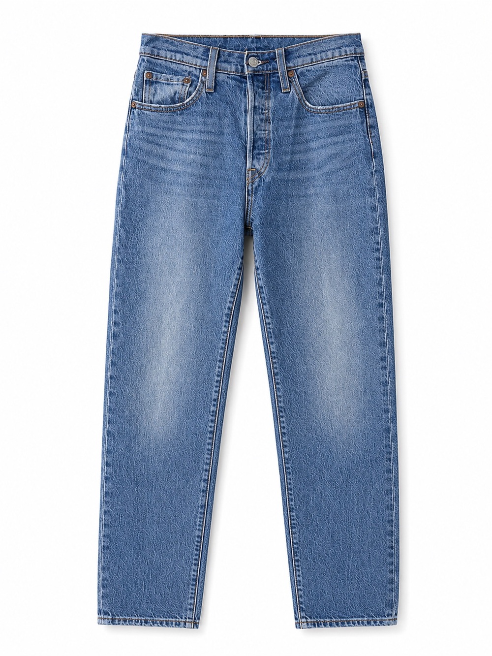 Levi's 501 Original Fit High-Rise Jeans - Mid-Light Wash - Size 25